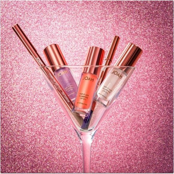 Joah Bubbly Top It Off Plumping Lip Oil Full Size NIB - Picture 4 of 5